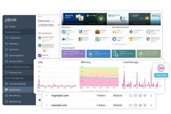 Managed WordPress Hosting - Professioneel beheer in één dashboard